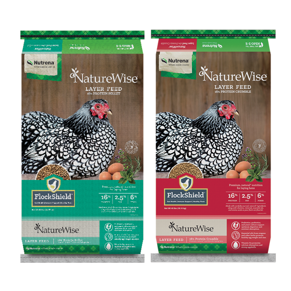 Save $3 On NatureWise Layer Pellet and Crumble!