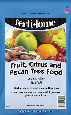 Ferti-lome FRUIT, CITRUS AND PECAN TREE FOOD 19-10-5 (4 lb)