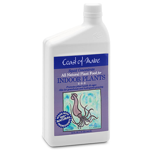 Liquid Squid Fertilizer for Indoor Plants (32 oz)