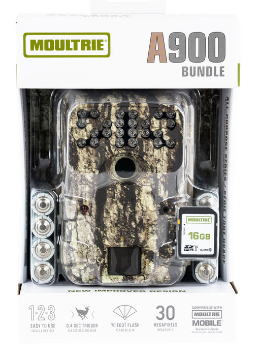 Moultrie MCG14001 A900 30 MP Infrared 70 ft Moultrie White Bark