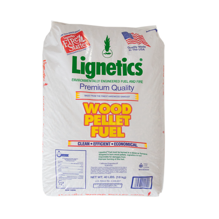 Lignetics Premium Wood Fuel Pellets