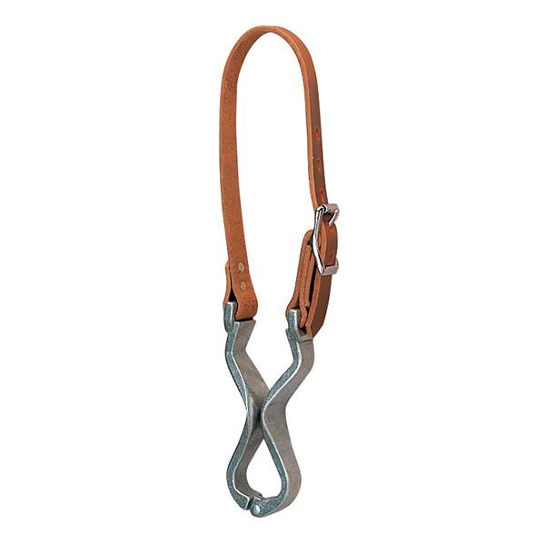 Weaver Leather Harness Leather And Aluminum Cribbing Strap 1"