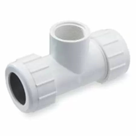 NDS Inc Threaded Tee PVC 1"