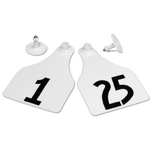 Allflex Tag System Maxi Female White W/buttons 4" X 3" White 1 - 25