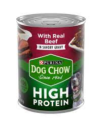 Purina Dog Chow High Protein Wet Dog Food In Savory Gravy 12-Count Variety Pack 18.5 Lb. Bag