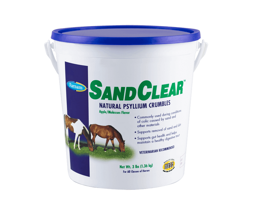 Farnam SandClear Natural Psyllium Crumbles 3 Lb
