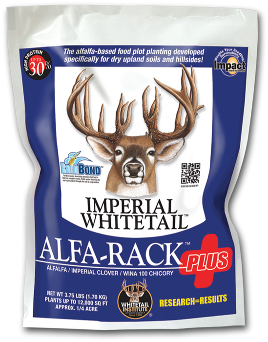 Whitetail Institute Alfa-Rack Plus Perennial Food Plot Seed 16.5 Lbs