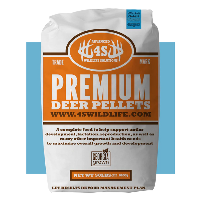 4S Advance Wildlife Solutions 20% Premium Deer Pellet (Plus)