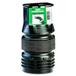 Flex Drain Downspout Adapter, 2 x 3 x 4-In.