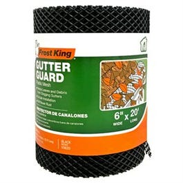Mesh Gutter Guard, Plastic, 6-In. x 20-Ft.