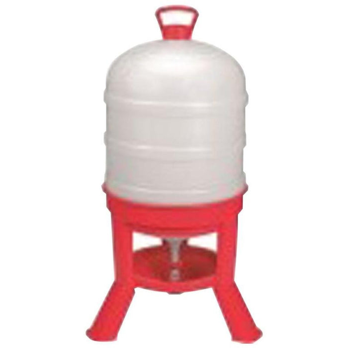 LITTLE GIANT DOME WATERER PLASTIC (RED)