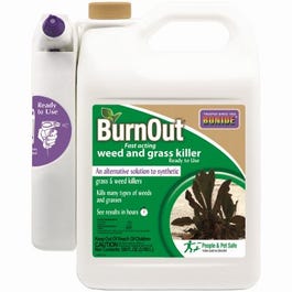 Grass & Weed Killer, Ready To Use Power Sprayer, 3 x 1-Gallon