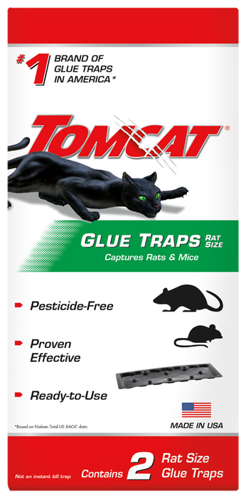 Tomcat® Glue Traps Rat Size