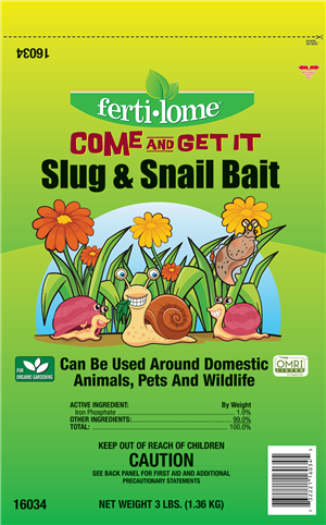 Ferti-lome Come And Get It! Slug & Snail Bait (3 LB)