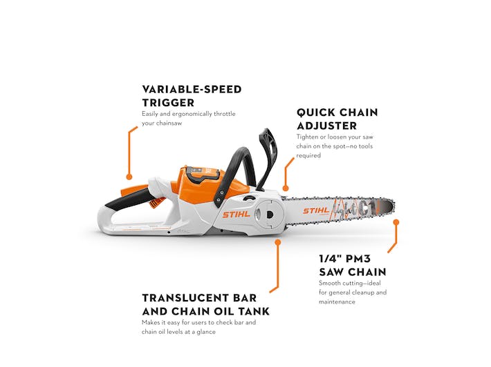 STIHL MSA 60 C-B Cordless Chainsaw Kit