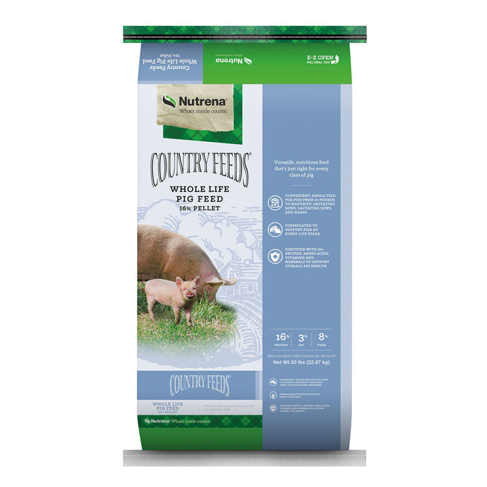 Nutrena® Country Feeds® Whole Life Pig Feed