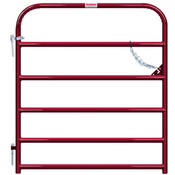 Behlen Mfg 4′ Utility Gate – Red (4', Red)