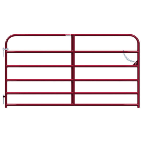 Behlen Mfg 8′ Utility Gate – Red (8', Red)