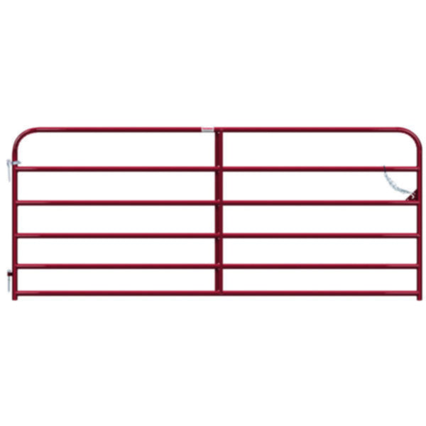 Behlen Mfg 10′ Utility Gate – Red (10', Red)