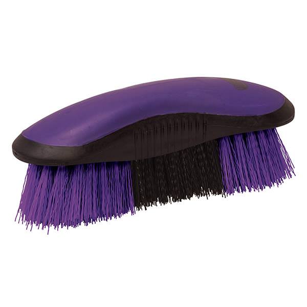 Weaver Leather Dandy Brush 3-1/4" x 8" Purple/Black (3-1/4" x 8", Purple/Black)