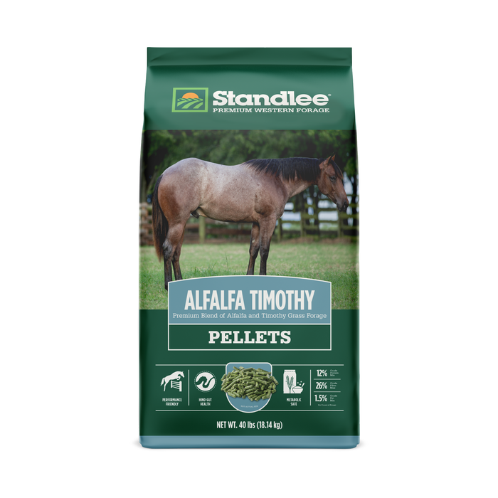 Standlee Premium Western Forage Alfalfa Timothy Grass Hay Pellets