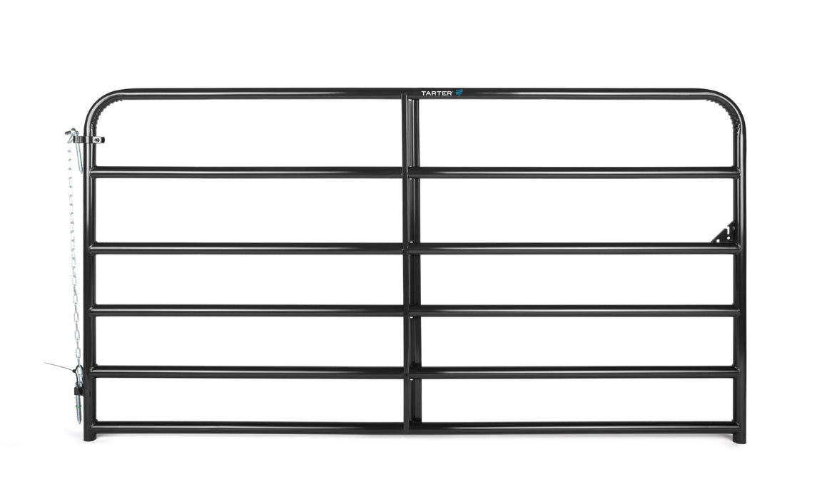 Tarter American Gate Economy 4 ft. Black 6-Bar