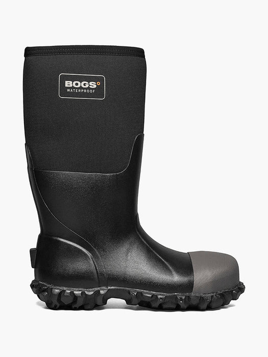 Bogs Mesa Steel Toe Men's Insulated Waterproof Work Boots Size 10 Black