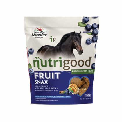 Manna Pro Nutrigood™ FruitSnax Horse Treats PumpkinBerry + Oats