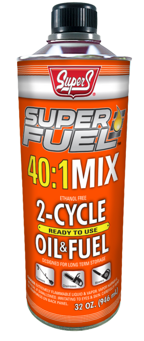 Smittys Supply Super S Superfuel 2-Cycle Oil & Fuel 40:1 Mix 1 Qt.