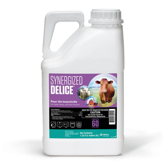 Merck Synergized Delice® Pour-On Insecticide