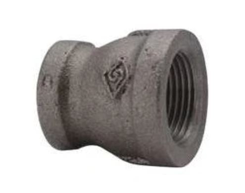 World Wide Sourcing 24-1X3-4B Black Reducing Coupling (1" x 3/4")