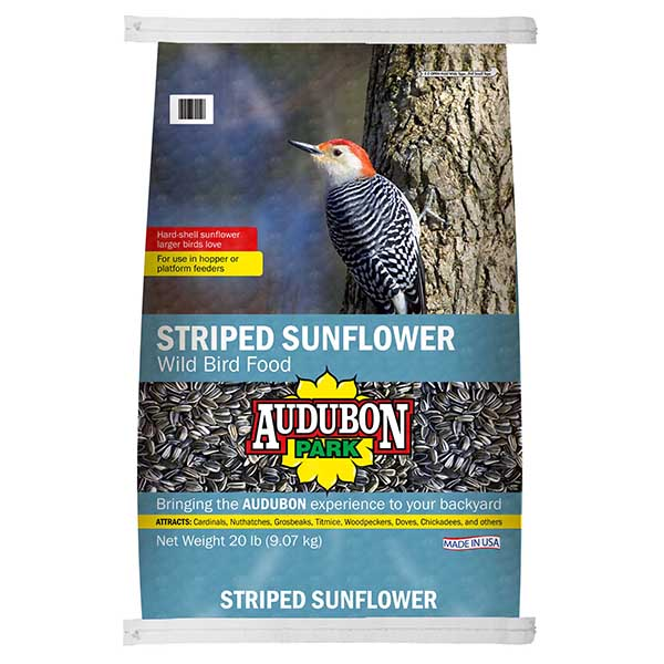 Audubon Park Striped Sunflower Seed Wild Bird Food