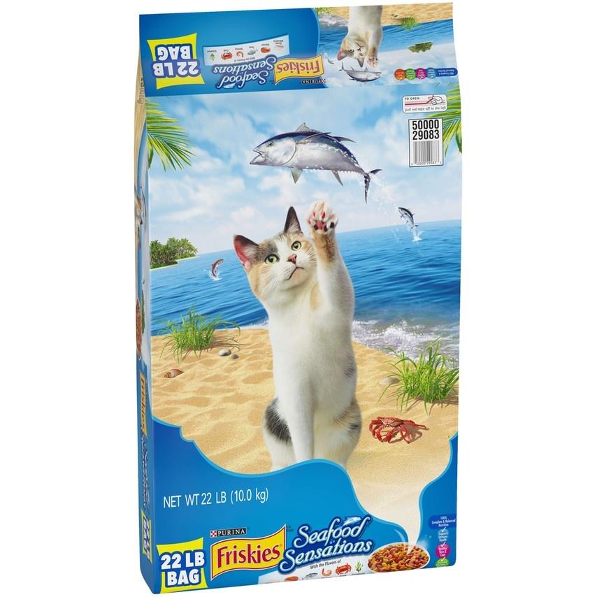 Friskies Seafood Sensations Dry Cat Food1