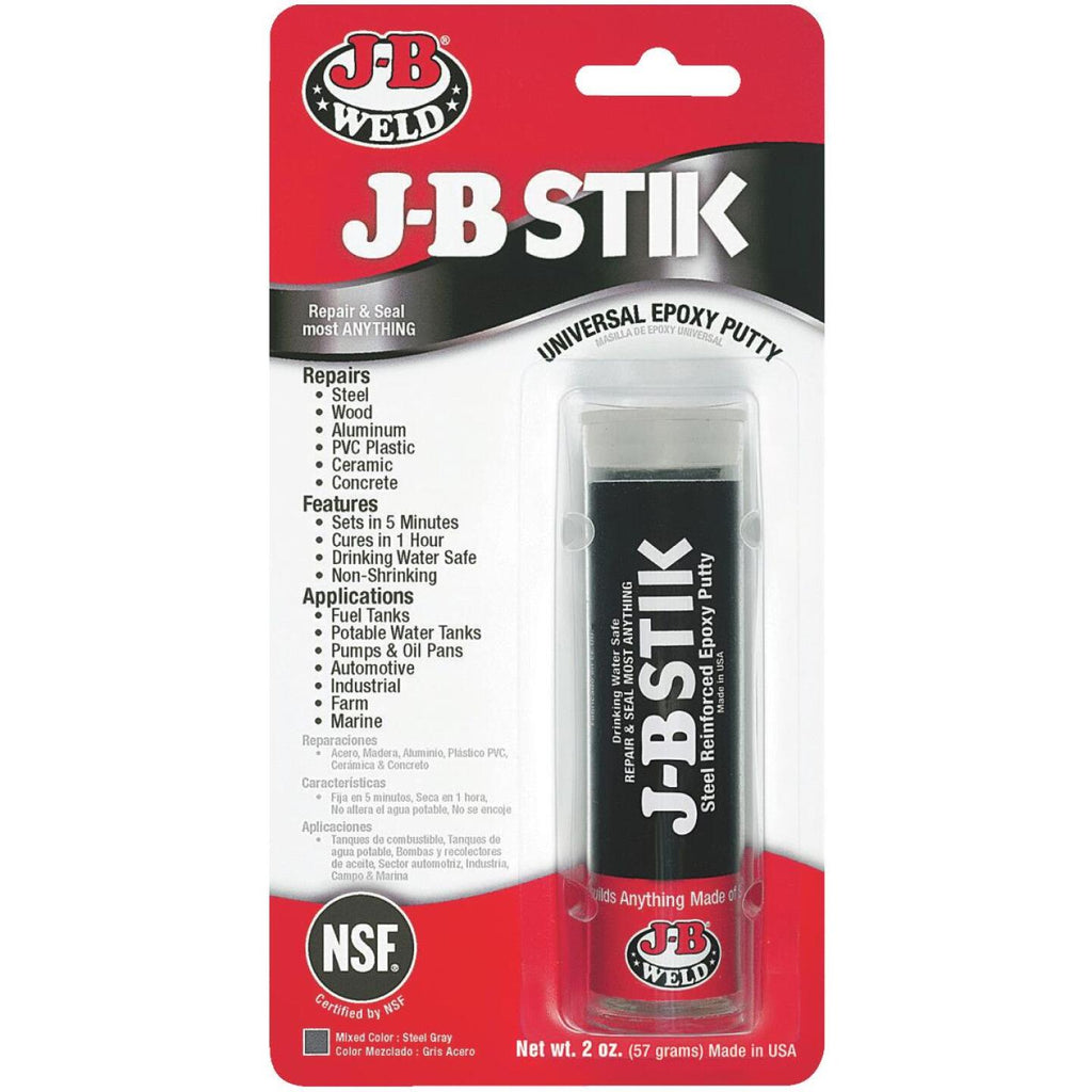 2 X Cargo Quiksteel Quicksteel Steel Reinforced Epoxy Putty Metal Repair Weld