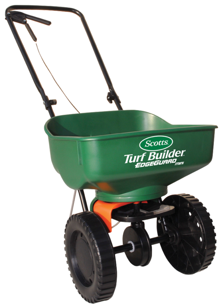 Scotts（スコッツ）社 Turf Builder Mini Scotts® Turf Builder® Edgeguard® Mini Broadcast Spreader