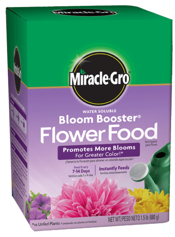 miracle gro fertilizer plant food Miracle Gro Bloom Booster Flower Food 4 lb