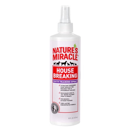 garden potty spray Nature's Miracle Dog House Breaking Potty Training Spray
