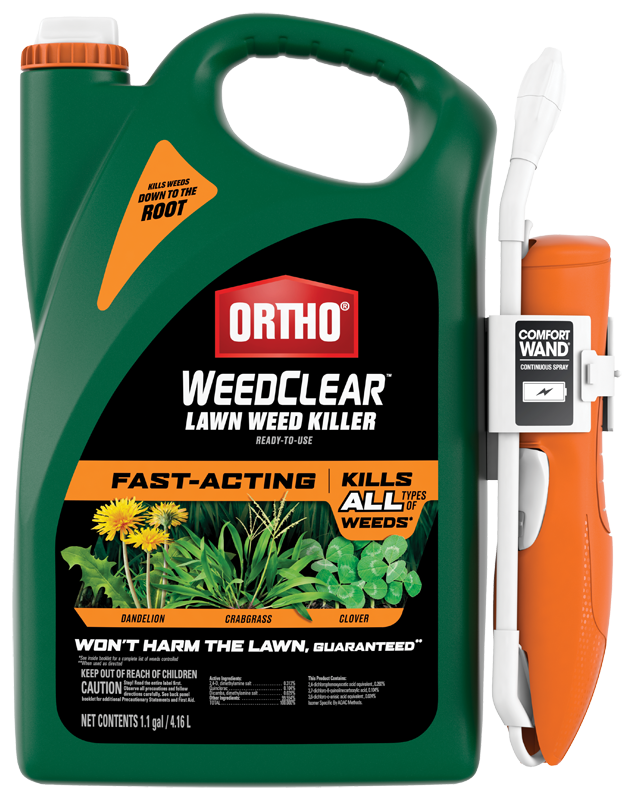 clover weed herbicide Ortho WeedClear Lawn Weed Killer Ready to Use