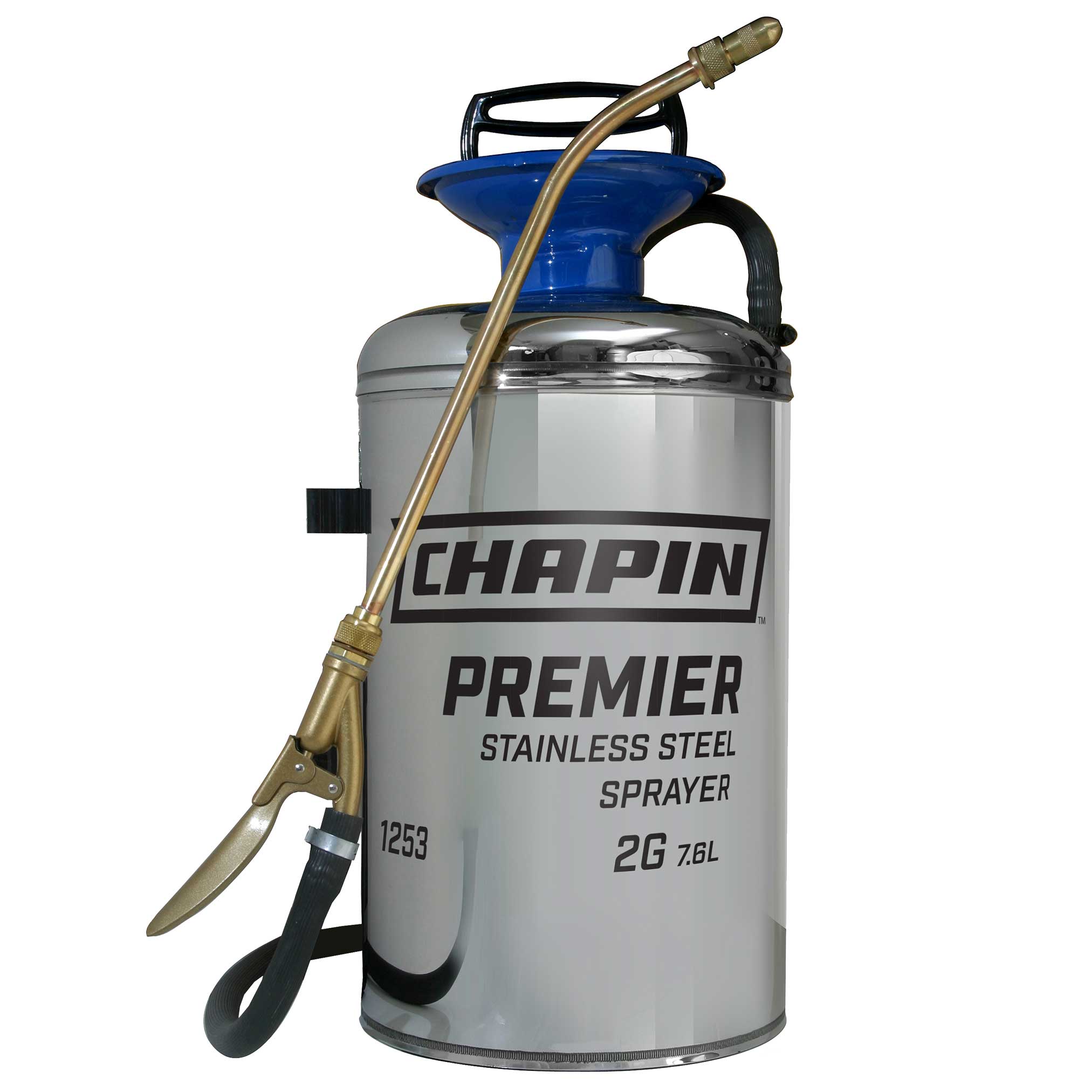 Chapin 1253 Premier Stainless Steel Sprayer, 2 Gallon