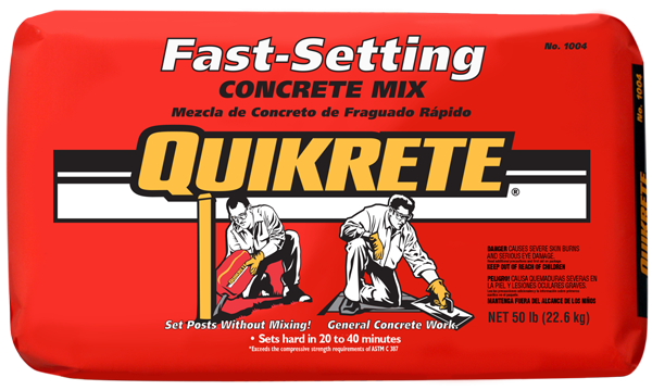 Quikrete Fast Setting Concrete Mix