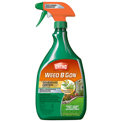crabgrass herbicide spray 24oz RTU Weed B Gon Crabgrass