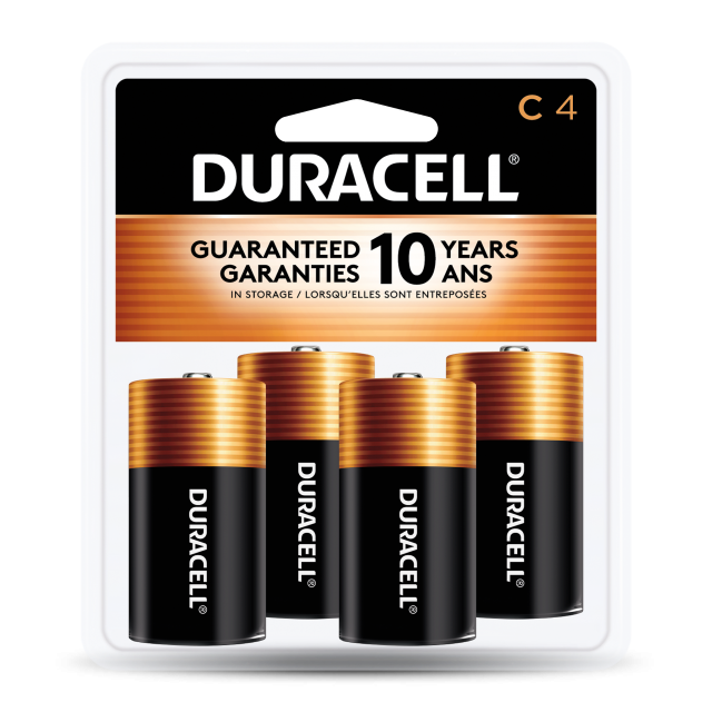 Duracell Coppertop C Alkaline Batteries