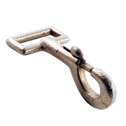 King Chain 1-1/4 in. Bolt Snap - Loop Eye - Nickel Plated