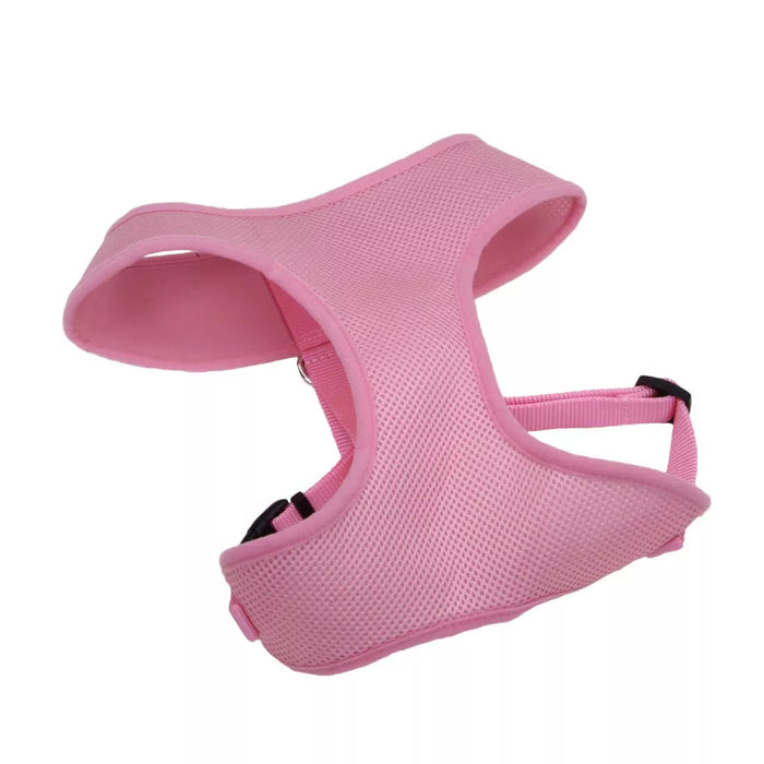 Coastal Pet Products Comfort Soft Adjustable Dog Harness Bright Pink, 3/4" x 20"-29"