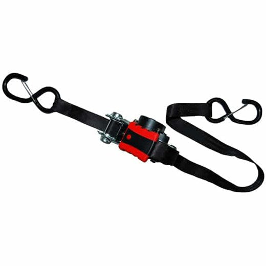 Ancra Cargo 1″ x 10′ Retractable Ratchet Tie-Downs, 2 Pack