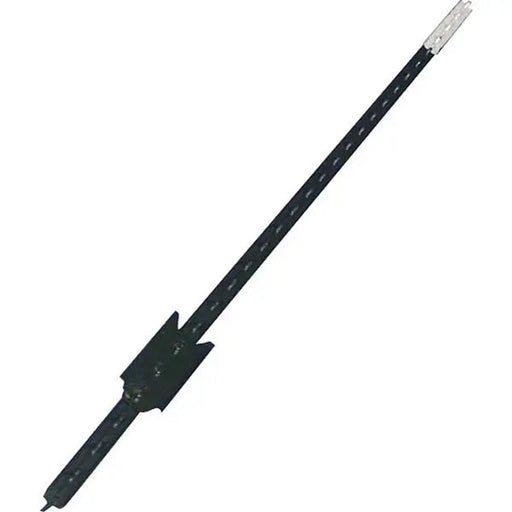 CMC Steel 6' Green T-Post - 1.33lb Heavy Duty Fence Post With Angled Stud