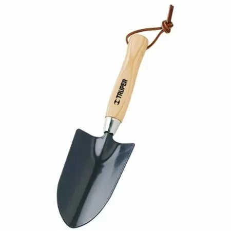 floral garden trowel Truper 6 in. Ash Handle Garden Trowel