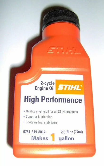 Stihl High Performance 2-Cycle Engine Oil 2.6 oz