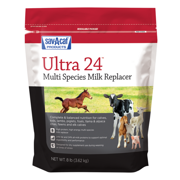 Sav-A-Caf Ultra 24™ Multi-Purpose Milk Replacer