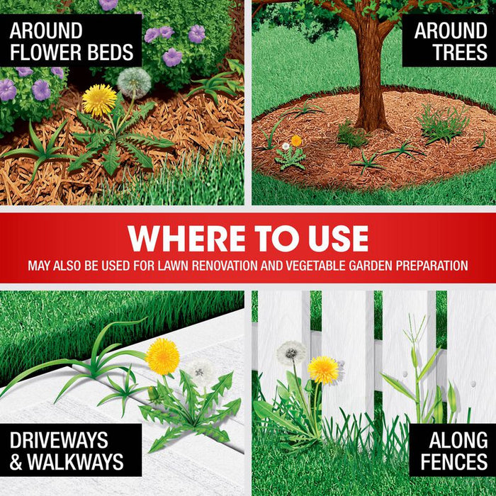 can you spray roundup in a vegetable garden Roundup® Weed & Grass Killer₄ Concentrate